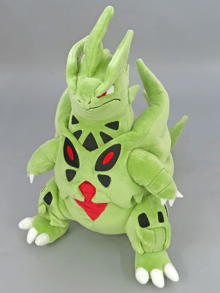 Mega Tyranitar Plush - Pokémon Center Exclusive Plush Toy - Approx 30 × 43 × 40 cm (Pre-owned)