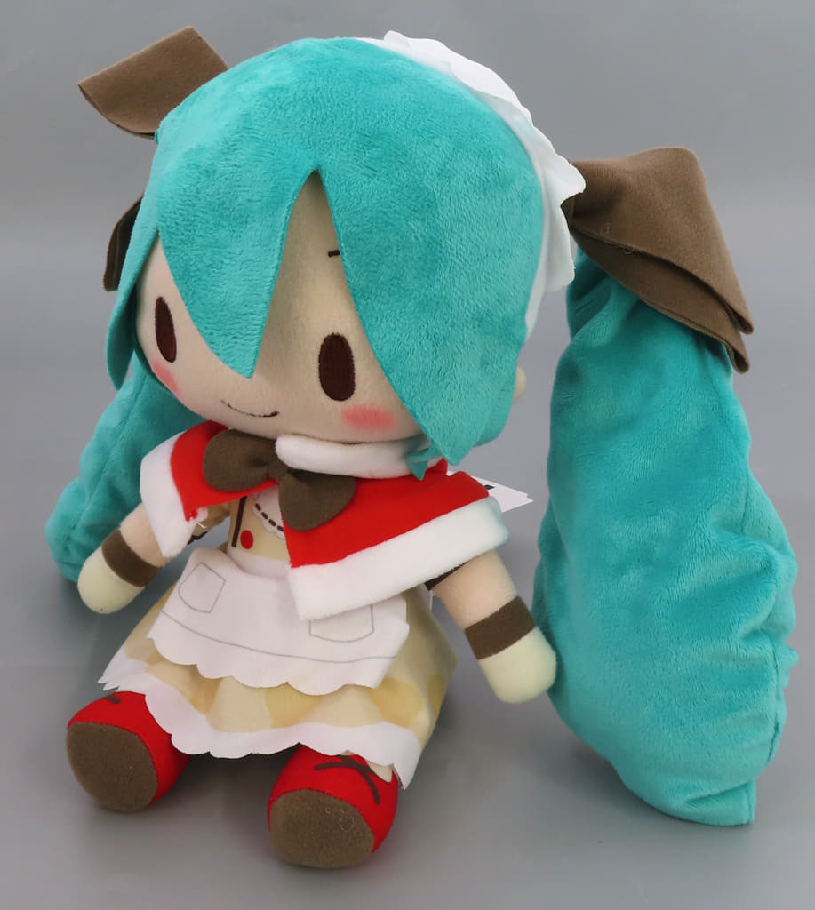 Hatsune Miku Fuwa Puchi M Plush "Christmas 2025" - Character Vocal Series - Hatsune Miku (Sega, 22cm) Pre-owned