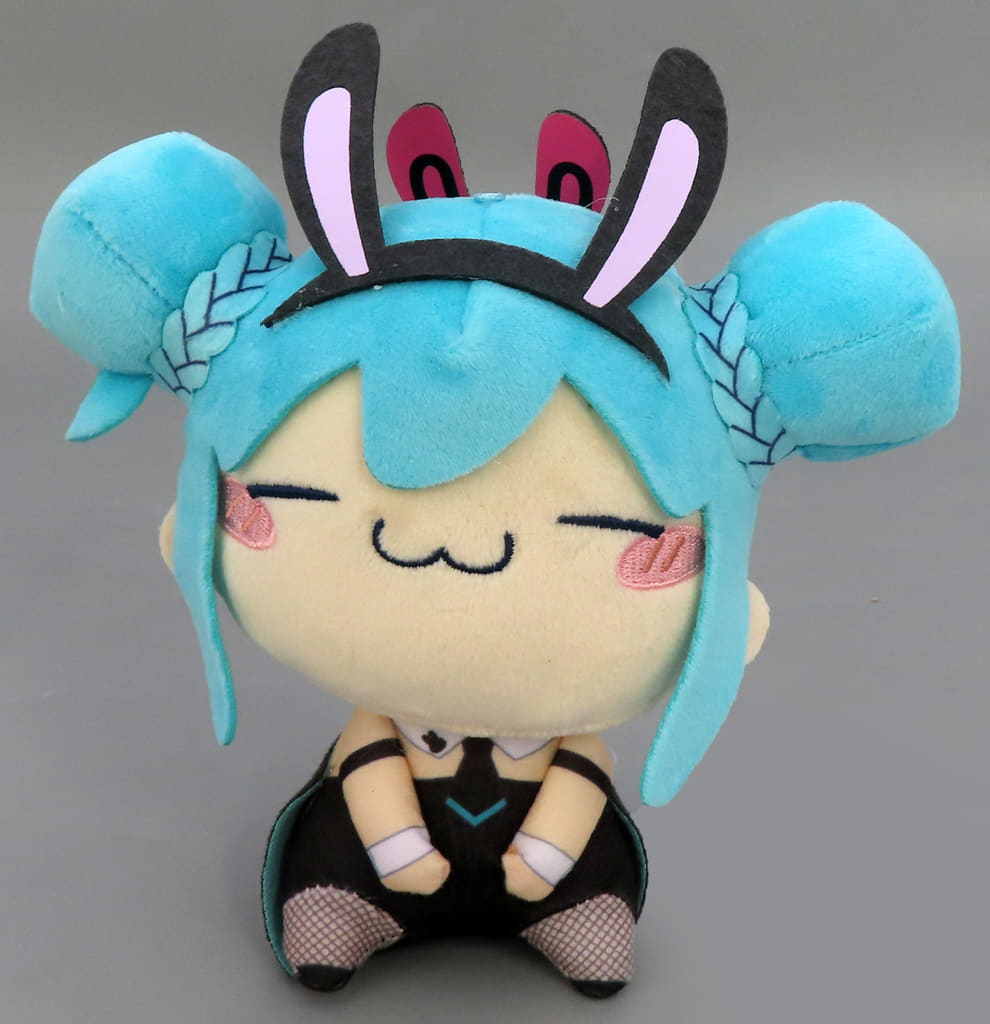 Hatsune Miku (B / fufuun) Mochipiko Plush - BiCute Bunnies "Bikyūto Bunny" Edition (Furyu) - 18cm Pre-owned
