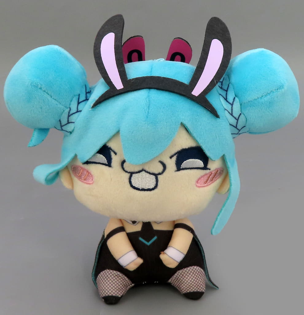 Hatsune Miku Mochipiko Plush - BiCute Bunnies 'Bickyut Bunny' Design, 18cm (Furyu, Pre-owned)