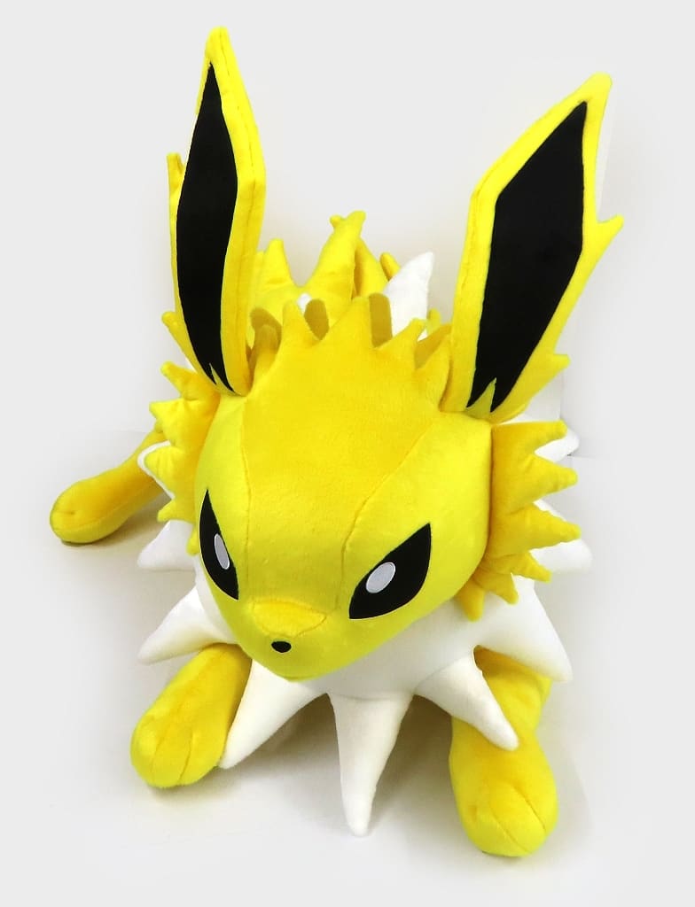 Jolteon Lifesize Lying Down Plush - Pokémon Center Exclusive (Approx 81×81×96 cm, Used)