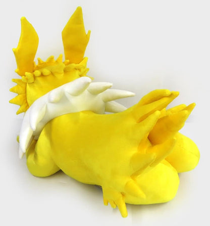 Jolteon Lifesize Lying Down Plush - Pokémon Center Exclusive (Approx 81×81×96 cm, Used)