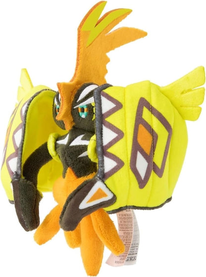Tapu Koko Pokémon fit Plush - Pokémon Center Exclusive Palm-Sized Plush (Approx. 16×11×18 cm) - Pre-owned