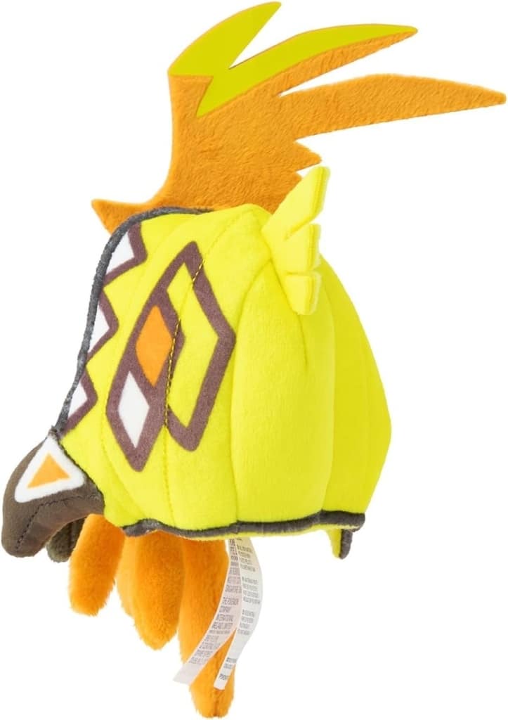 Tapu Koko Pokémon fit Plush - Pokémon Center Exclusive Palm-Sized Plush (Approx. 16×11×18 cm) - Pre-owned