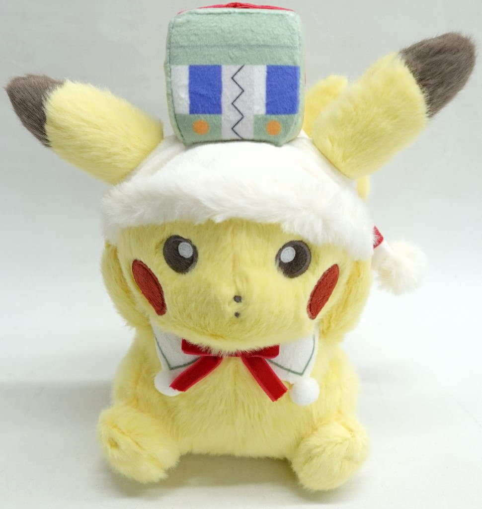 Pikachu Plush Pokémon Center Holiday Blessings Exclusive Plush - 23.5×14×25.5 cm (Pre-owned)