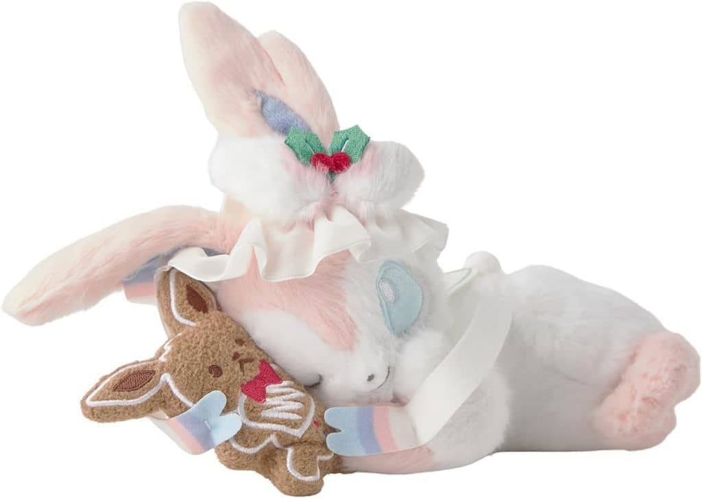 Sylveon Plush — Pokémon Center Holiday Blessings Exclusive Plush (30 × 14 × 20 cm)