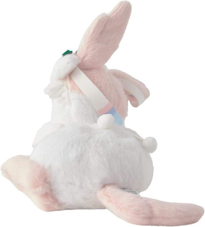 Sylveon Plush — Pokémon Center Holiday Blessings Exclusive Plush (30 × 14 × 20 cm)
