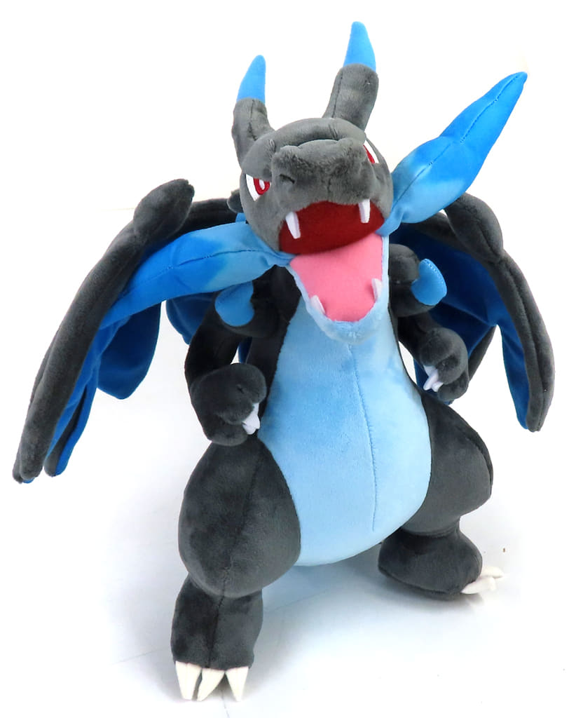 Mega Charizard X Plush - Pokémon Center Exclusive (Takara Tomy Arts / Pokémon) 34cm - Pre-owned