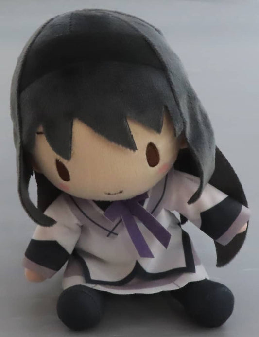 Homura Akemi Fuwapuchi Plush Vol.1 (EX) - Puella Magi Madoka Magica the Movie: Rebellion - SEGA - Approx. 16 cm