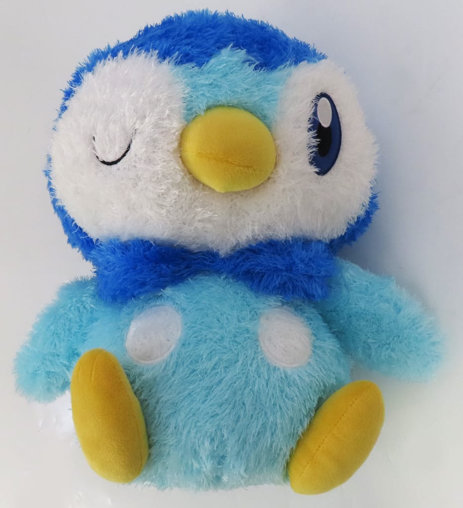 Piplup Plush - Mechamofu Gut 'Relax Time' Piplup Plush 33cm - Banpresto (Pre-owned)