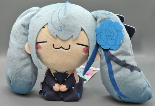 Hatsune Miku (B / Fufuun) Mochipiko Plush - Aobara Design - 15cm - FURYU - Pre-owned