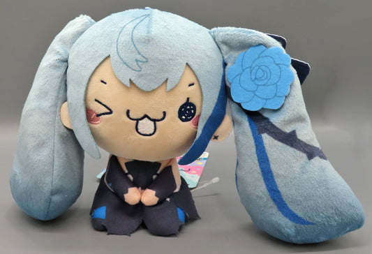 Hatsune Miku (C/Kyapi) Mochipiko Plush - Aobara Colorway - 15cm Loop Strap - FURYU (Pre-owned)