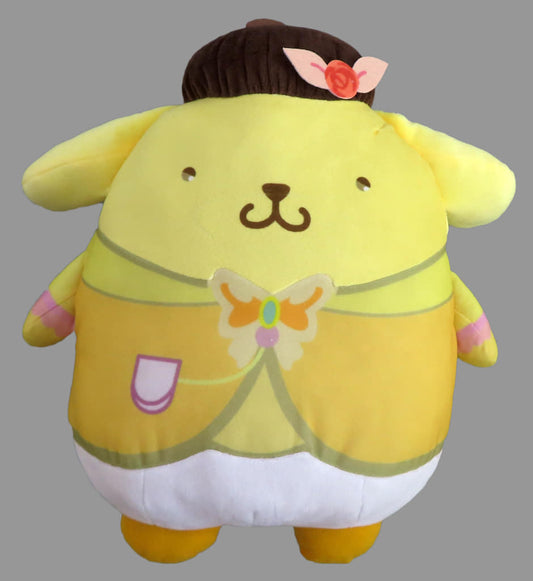 Pompompurin Plush - Banpresto 'Mechamofu Gutt' Collab with Yes! Pretty Cure 5 GoGo! × Sanrio Characters - Approx. 32 cm (Pre-owned)
