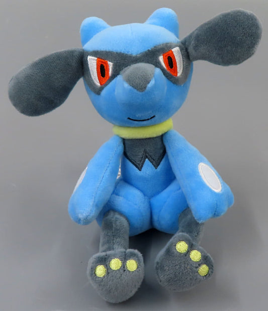 Riolu Plush Toy - Banpresto 13cm Pre-owned Pokémon Baby Plush (Small Size)