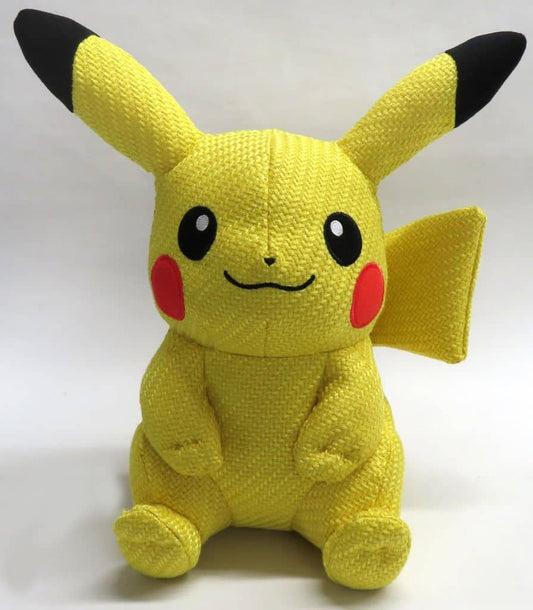 Pikachu Pokémon Friends Canvas-Style Plush - Pokémon Center Exclusive - Approx. 30cm (Pre-owned)