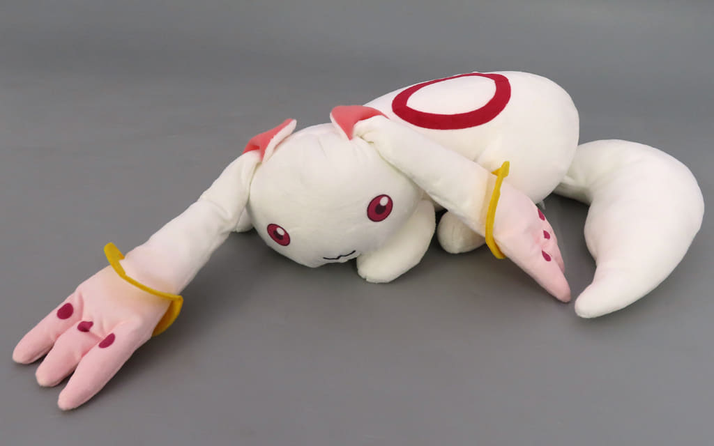 Kyubey Mega Mofu Gutt Plush - Banpresto - Puella Magi Madoka Magica the Movie: Rebellion - Approx. 16 cm