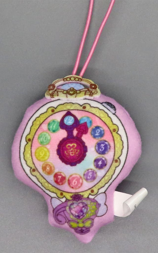 Jewel Cure Watch Odekake Tsuretette Plush - Detective Pretty Cure! - Banpresto - Approx. 12 cm (Pre-owned)