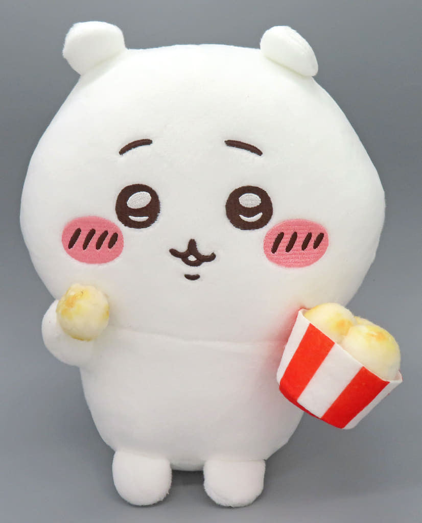 Chiikawa Popcorn-Eating Plush Approx. 22 cm