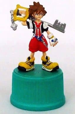 Sora A Kingdom Hearts Bottle Cap Figure, Mitsuya Cider 2002