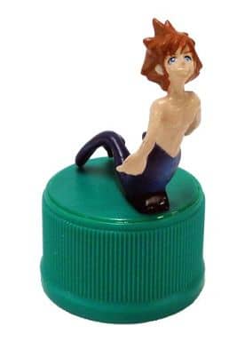 Sora B Kingdom Hearts Original Bottle Cap Figure Mitsuya Cider 2002