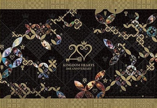 Kingdom Hearts 20th Anniversary Icon Pattern 1000-Piece Jigsaw Puzzle