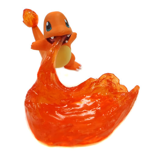 Charmander Clip Case Figure - Pokémon “Desk Helpful Figures” Series by Re-Ment (Approx. 90×70×50mm) - Pre-owned
