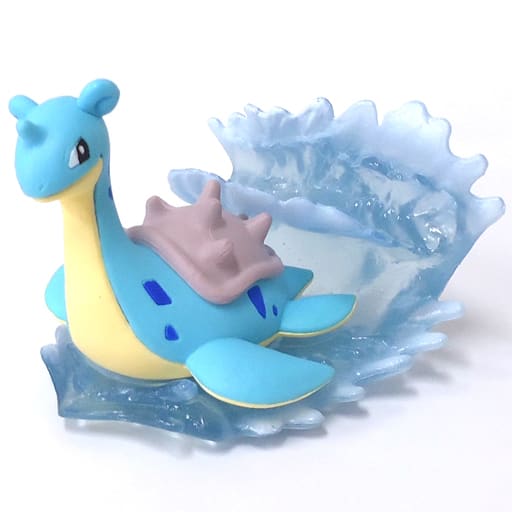 Lapras 'Surf' Glasses Stand Figure - Pokémon Desk Helpful Figures 2 (Re-Ment) Approx. 90×70×50mm — Used