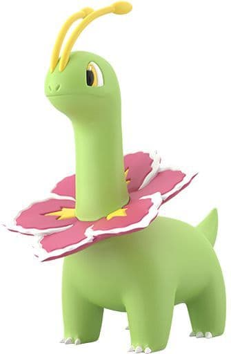 Meganium Pokémon Scale World Johto Region 1/20 Scale Trading Figure - Bandai, ~11cm Pre-owned