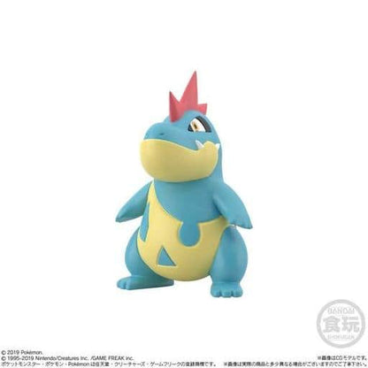 Silver, Feraligatr & Sneasel Pokémon Scale World: Johto Region Trading Figure Set - Bandai Premium Bandai & Pokémon Center Exclusive (Pre-owned)