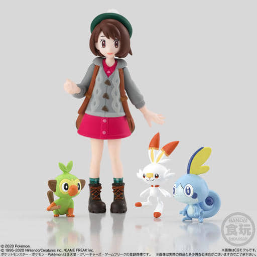 Pokémon Scale World: Galar Region Set - Bandai 1/20 Scale Painted Trading Figure Set (Used)