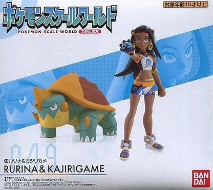 Nessa & Drednaw Figure Set Pokemon Scale World Galar Region 1/20 Scale Premium Bandai Exclusive