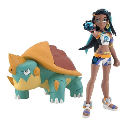 Nessa & Drednaw Figure Set Pokemon Scale World Galar Region 1/20 Scale Premium Bandai Exclusive