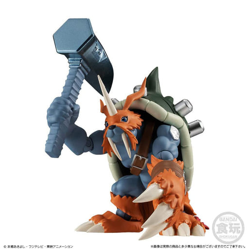 Zudomon SHODO Digimon 3 Figure, No. 3