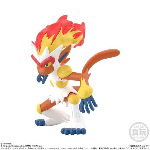 Pokémon Scale World: Sinnoh Region Set - Bandai 1/20 Scale Trading Figures (Turtwig & Piplup Line, Chimchar Line, Infernape, Empoleon, Lucas DP ver., Dawn DP ver.) Pre-owned