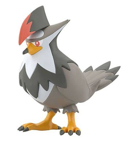 Jun & Grotle & Staraptor Figure Set - Pokémon Scale World: Sinnoh Region - 1/20 Scale Bandai Premium Bandai Limited (Used)