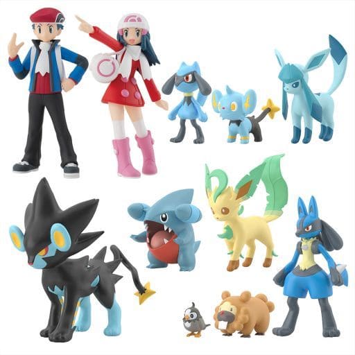 Pokémon Scale World: Sinnoh Region Set 2 - 1/20 Scale Trading Figure Set (Bandai, Used)