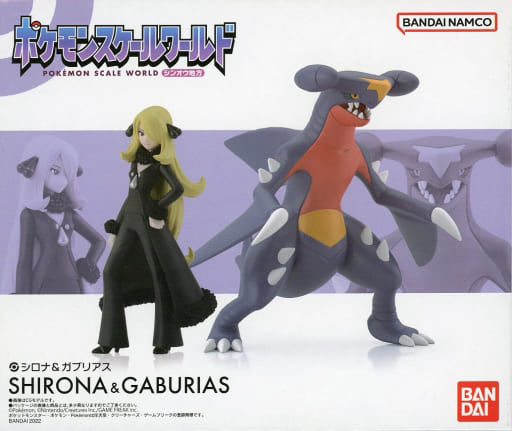 Cynthia & Garchomp Pokémon Scale World Sinnoh Region 1/20 Scale Figure Set - Premium Bandai Limited (Bandai) Pre-owned