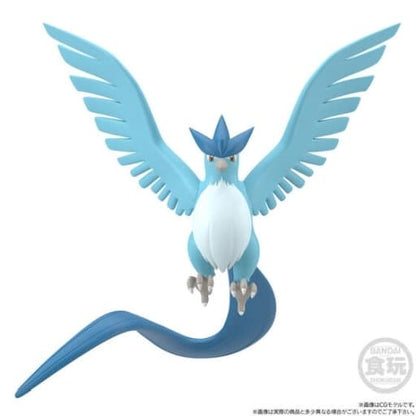 Articuno, Zapdos & Moltres Pokémon Scale World Kanto Region Figure Set - Bandai Premium Bandai & Pokémon Center Exclusive (Pre-owned, 1/20 Scale, 120–180mm)