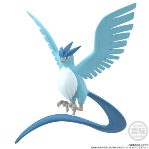 Articuno, Zapdos & Moltres Pokémon Scale World Kanto Region Figure Set - Bandai Premium Bandai & Pokémon Center Exclusive (Pre-owned, 1/20 Scale, 120–180mm)