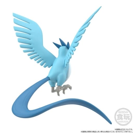 Articuno, Zapdos & Moltres Pokémon Scale World Kanto Region Figure Set - Bandai Premium Bandai & Pokémon Center Exclusive (Pre-owned, 1/20 Scale, 120–180mm)