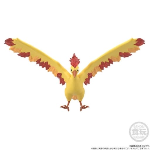 Articuno, Zapdos & Moltres Pokémon Scale World Kanto Region Figure Set - Bandai Premium Bandai & Pokémon Center Exclusive (Pre-owned, 1/20 Scale, 120–180mm)