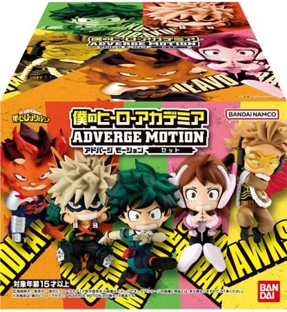 My Hero Academia ADVERGE MOTION 5-Figure Special Set by Bandai - Pre-owned