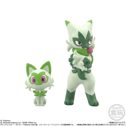 Pokémon Scale World Paldea Region Set - Bandai Trading Figures Collection (9 Figures, Pre-owned)