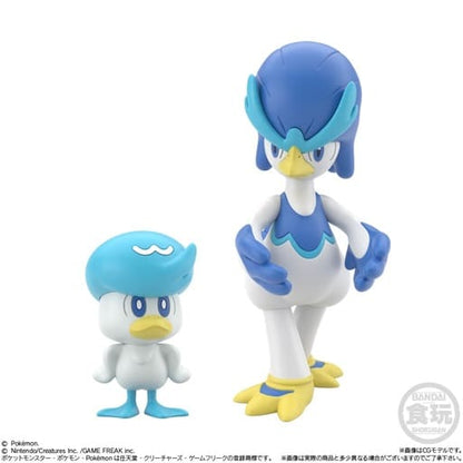 Pokémon Scale World Paldea Region Set - Bandai Trading Figures Collection (9 Figures, Pre-owned)