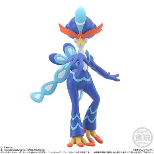 Pokémon Scale World Paldea Region Set - Bandai Trading Figures Collection (9 Figures, Pre-owned)