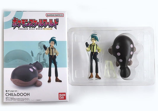 Chili & Clodsire Figure Set - Pokémon Scale World Paldea Region - Premium Bandai Exclusive (Bandai) - Approx. 1/20 Scale