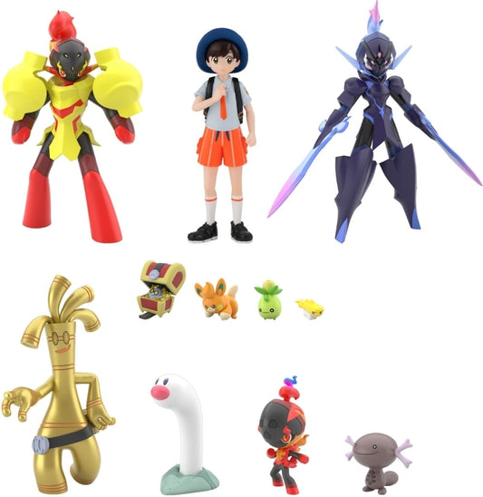 Pokémon Scale World Paldea Region 2 Set - Bandai 1/20 Scale Trading Figure Set (11 Figures)