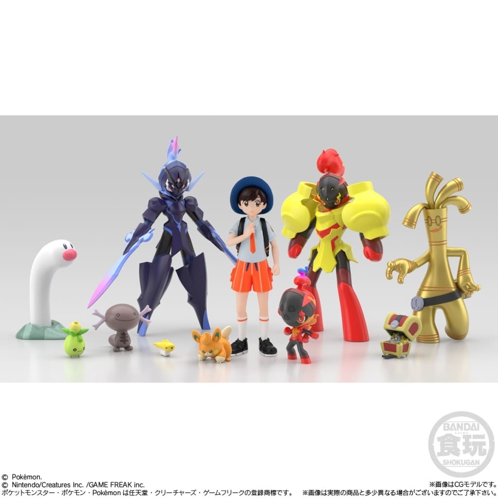Pokémon Scale World Paldea Region 2 Set - Bandai 1/20 Scale Trading Figure Set (11 Figures)