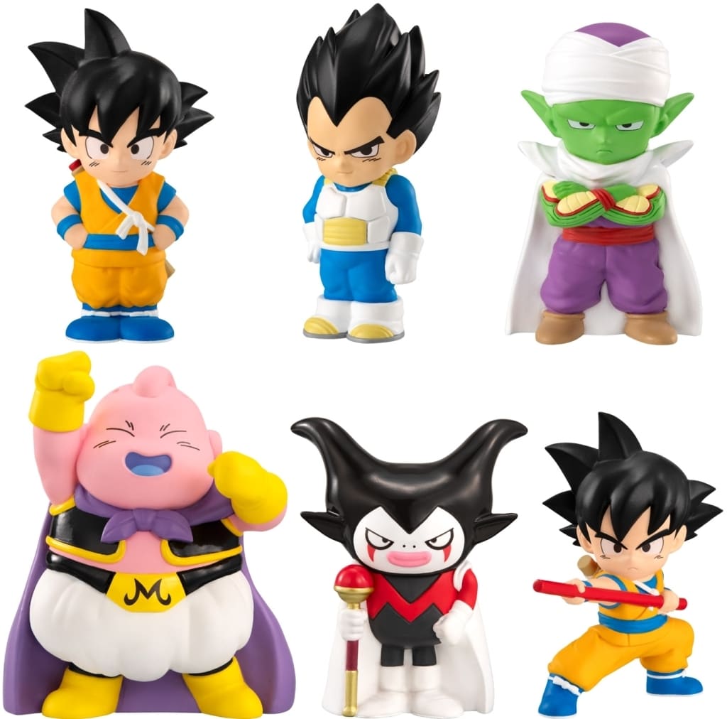 Sofubits Dragon Ball DAIMA Full 6-Type Figure Set