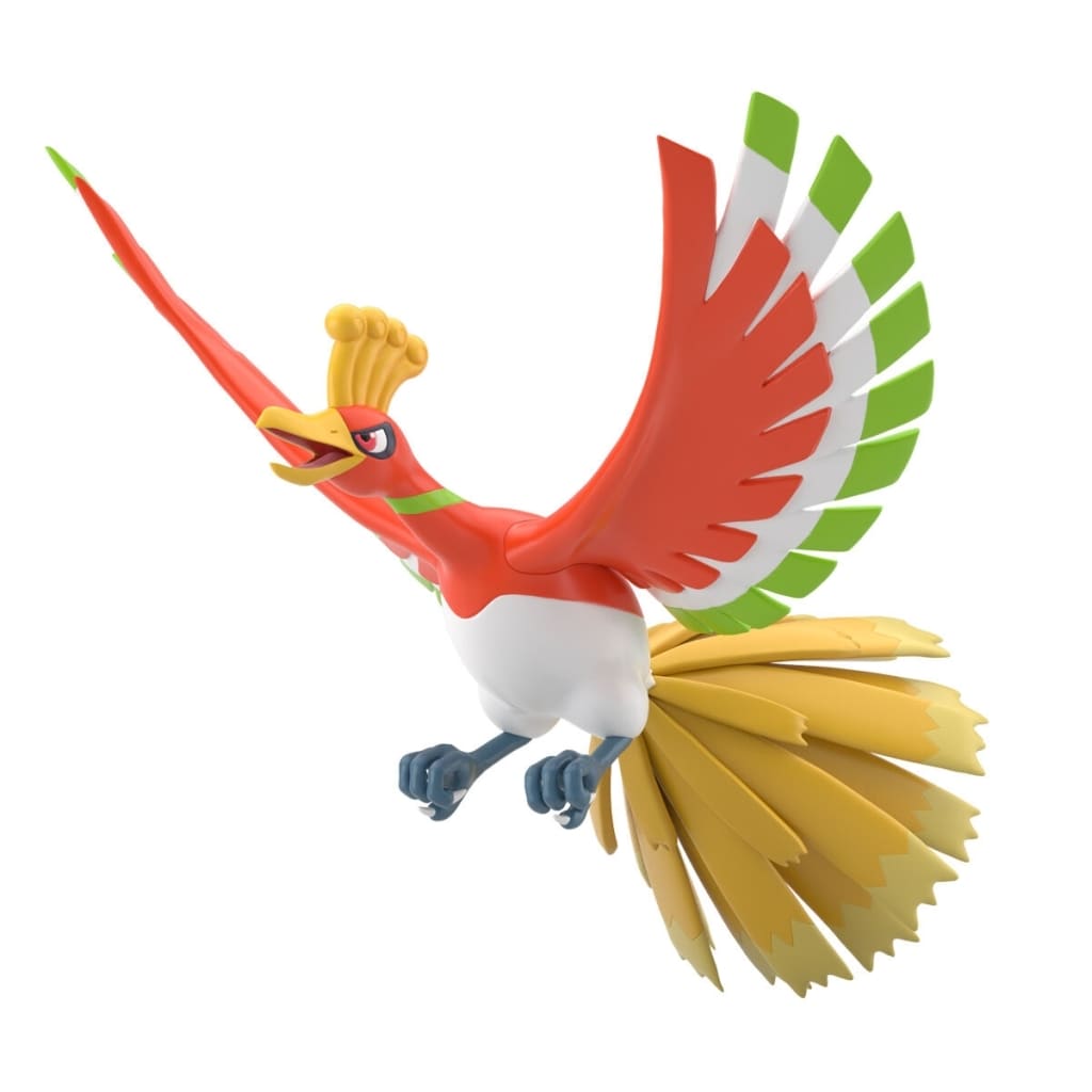 Ho-Oh Pokémon Scale World Johto Region 1/20 Scale Figure - Premium Bandai Limited Edition (Bandai) - Pre-owned